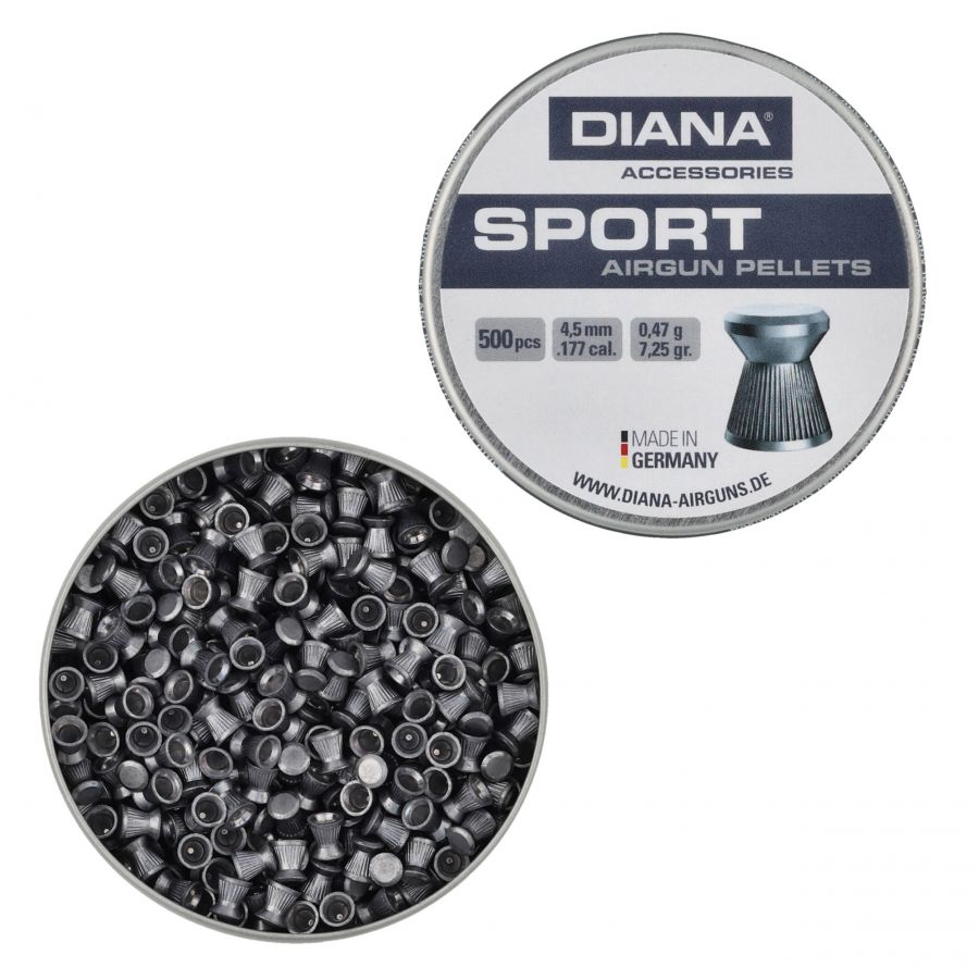 Śrut Diana Sport 4,5 mm 500 szt. 2/4