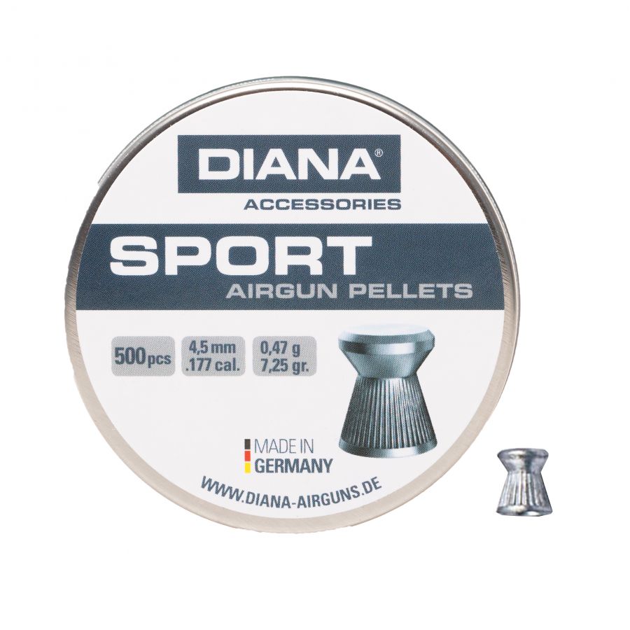 Śrut Diana Sport 4,5 mm 500 szt. 1/3