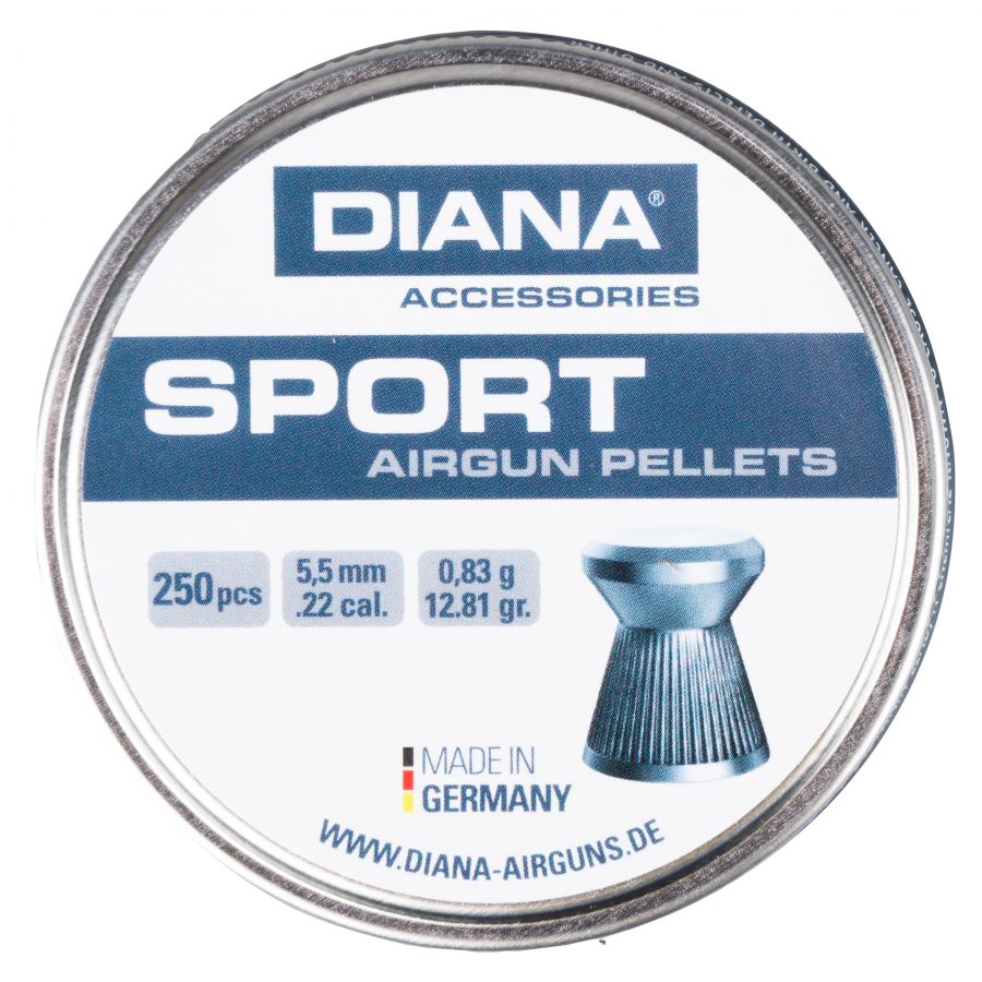Śrut Diana Sport 5,5 mm 250 szt. 1/1