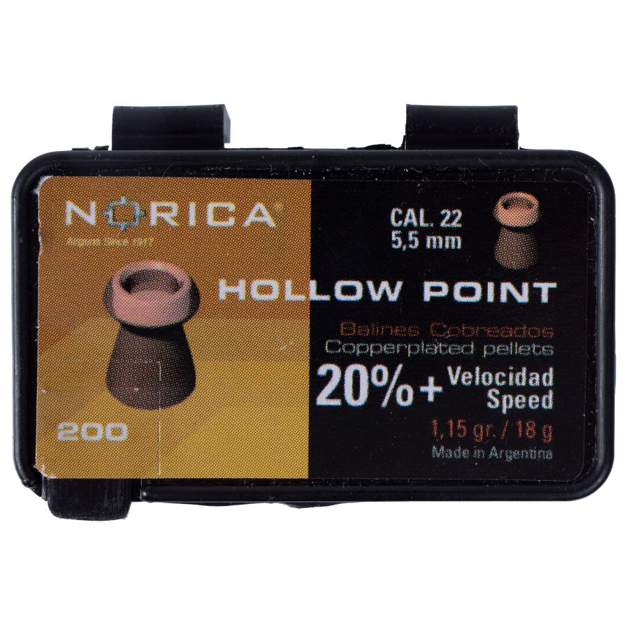 Śrut Norica Hollow Point 5,5 mm 200 szt. 3/3