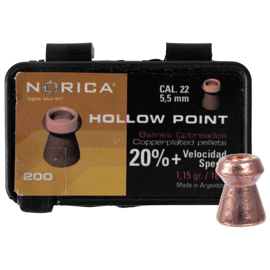 Śrut Norica Hollow Point 5,5 mm 200 szt. 1/3
