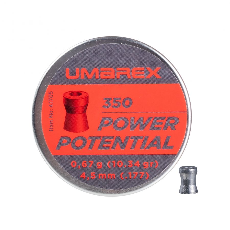 Śrut Umarex Power Potential 4,5 mm 350 szt. 1/2