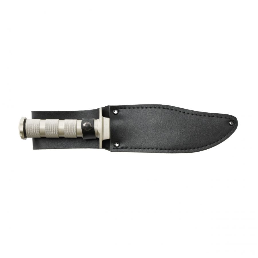 Survival knife Fox Outforor 30 cm + leather Case 4/5