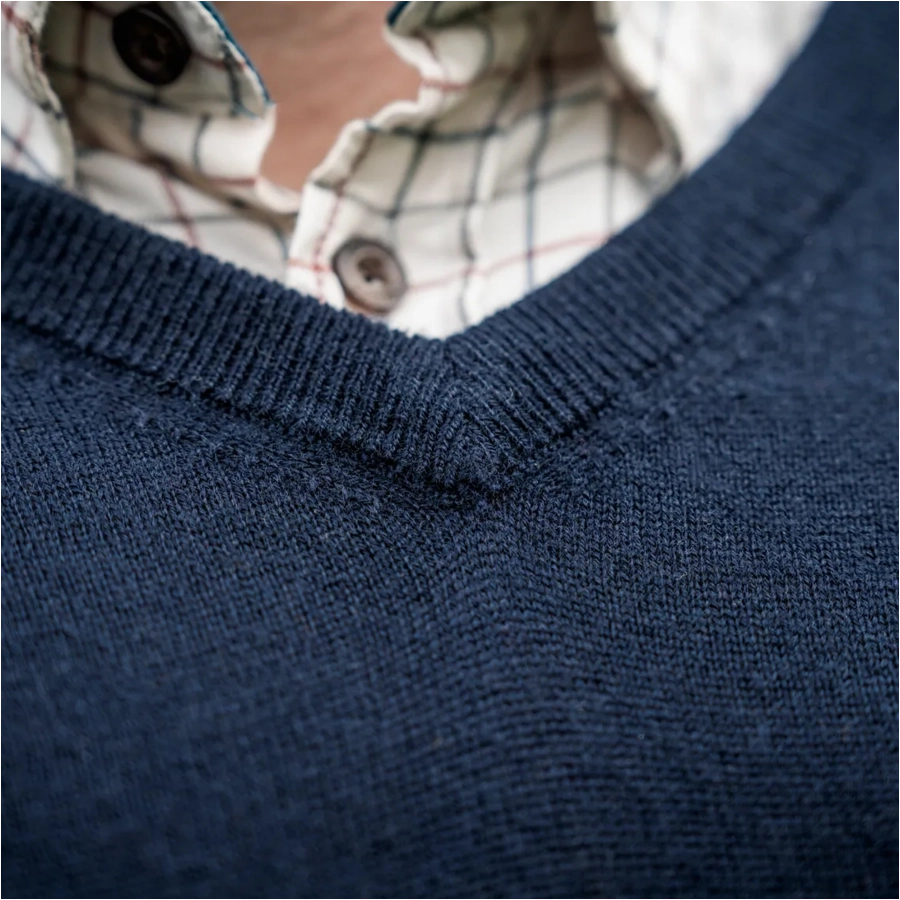 Sweter Seeland Pine Dark Sapphire 3/8
