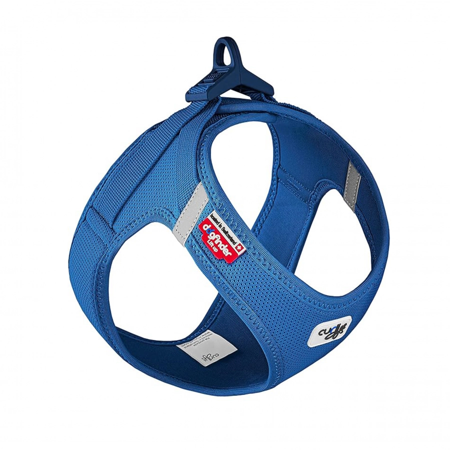 Szelki dla psa Curli Clasp Air-Mesh błękitne 1/2