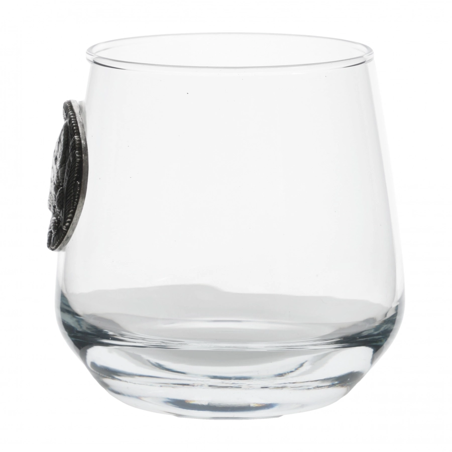 Szklanki do whisky Golden Fox Luna Lis zdobione odlewanym elementem 6 szt. 3/6
