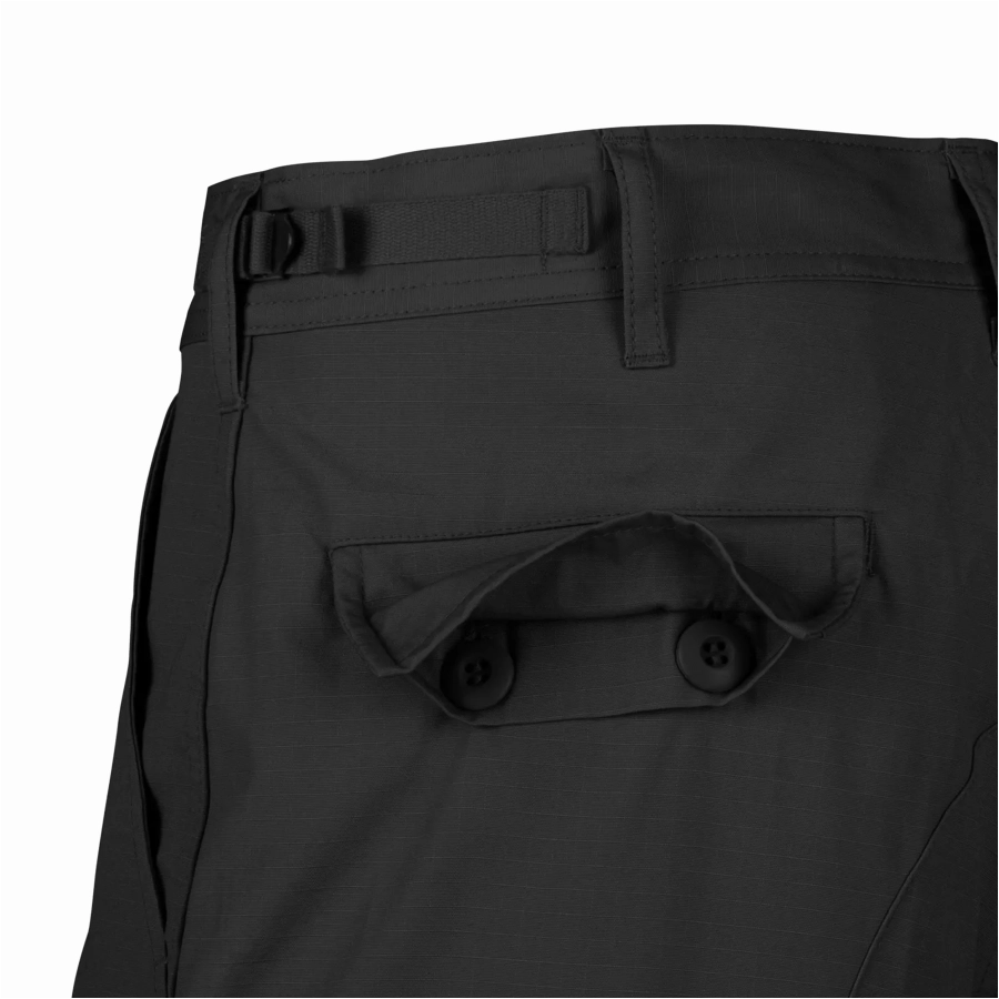 Szorty męskie Helikon BDU PoliCotton Ripstop czarne 4/7