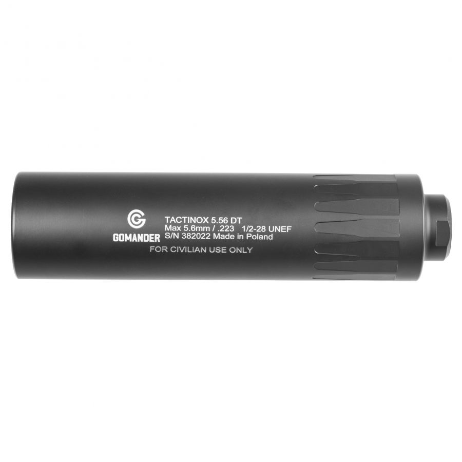 Tactinox 5.56 DT stainless suppressor - 42 mm black 2/2