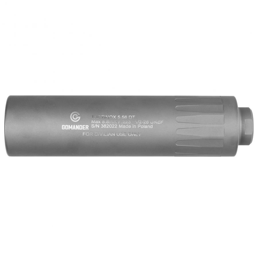 Tactinox 5.56 DT stainless suppressor - 42 mm gray 2/2
