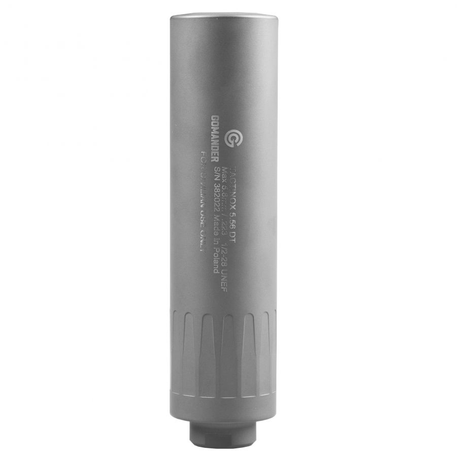 Tactinox 5.56 DT stainless suppressor - 42 mm gray 1/2