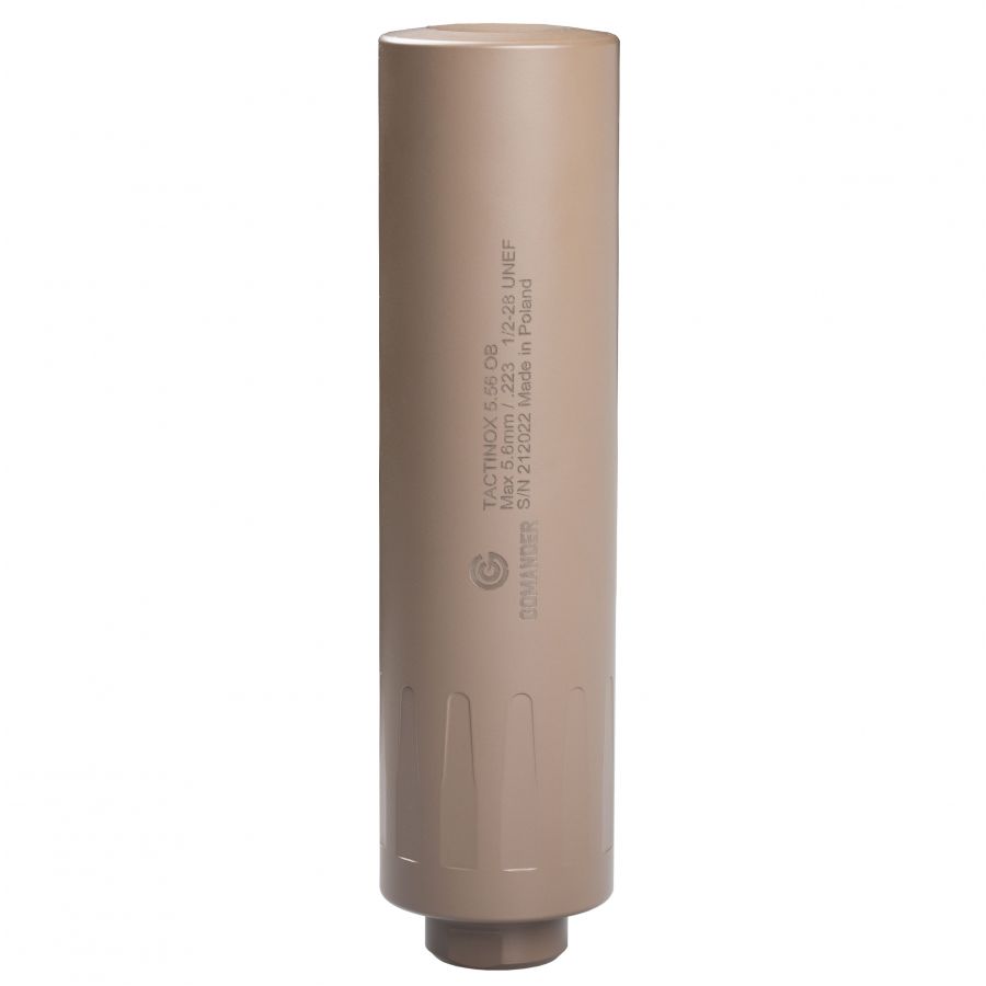 Tactinox 5.56 DT stainless suppressor - 42 mm sandstone 1/1