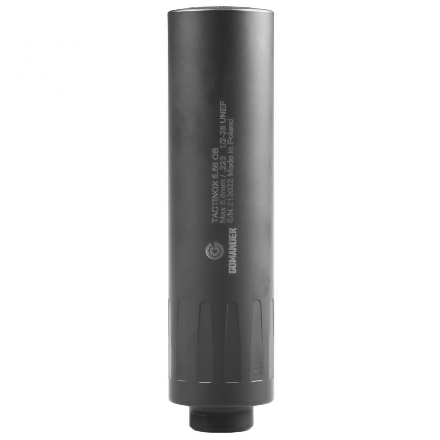Tactinox 5.56 OB stainless suppressor - 42 mm black 1/1