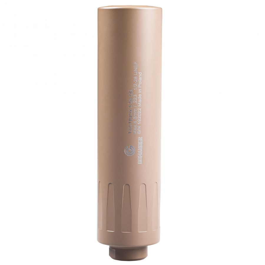 Tactinox stainless suppressor 5.56 OB - 42 mm sandstone 1/2