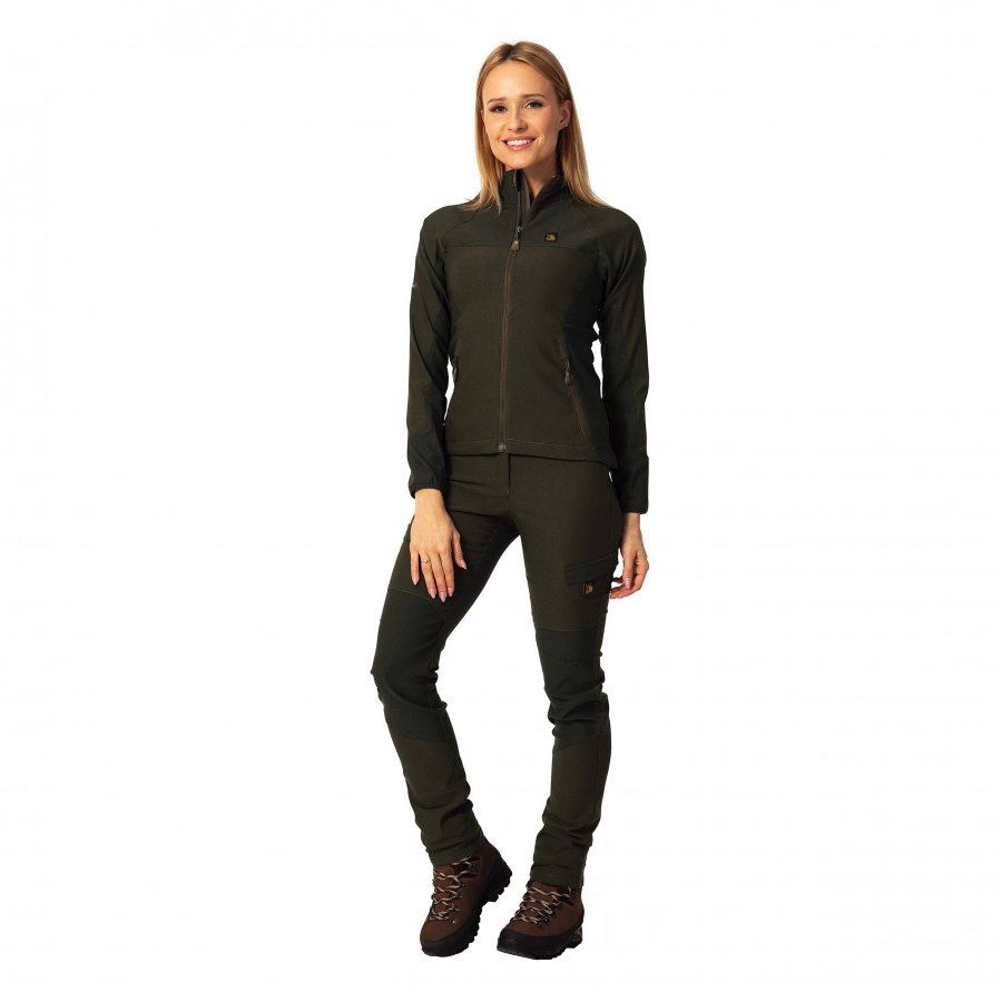 Tagart Cramp Pro women's jacket dark green 3/5