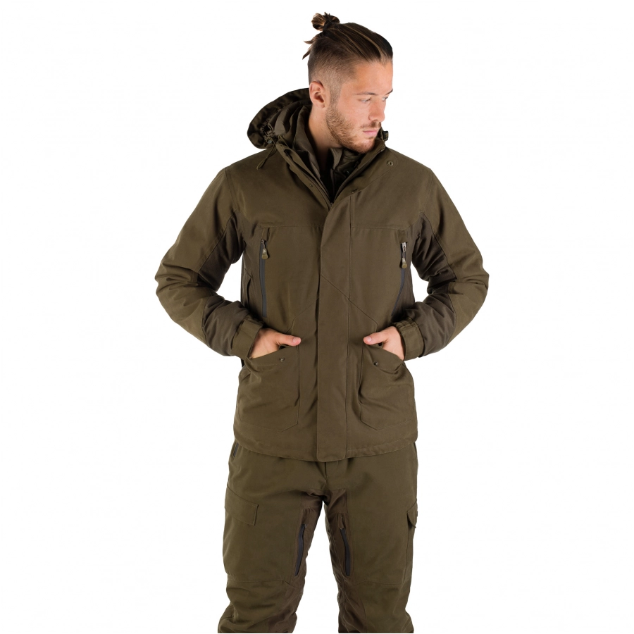 Tagart Thunder Thermo 4 men's jacket green 1/6