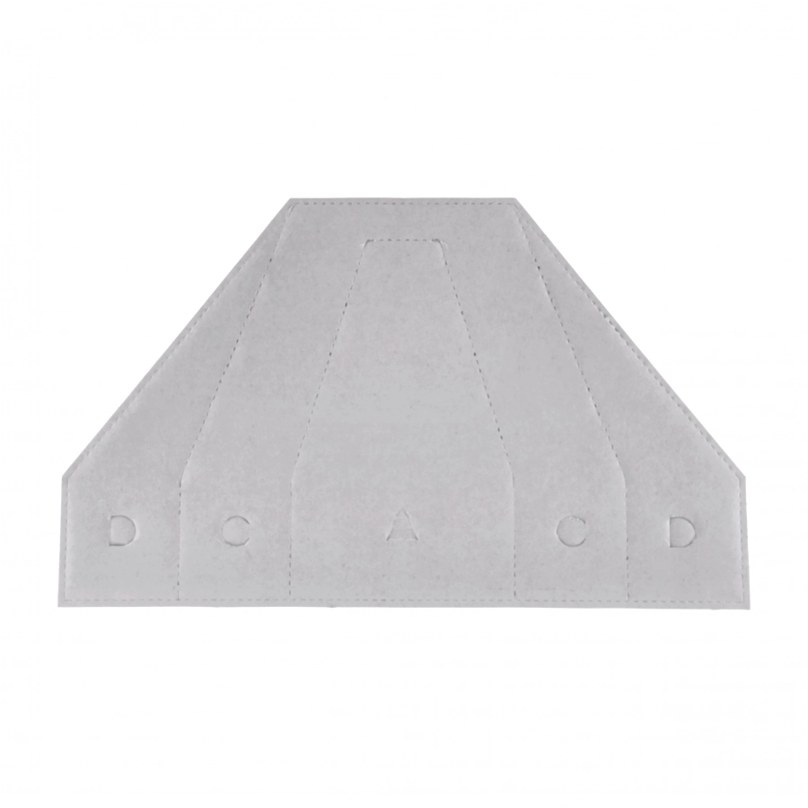 Tarcza kartonowa Range Solutions IPSC połówki biało-brązowe 50 szt. 1/3