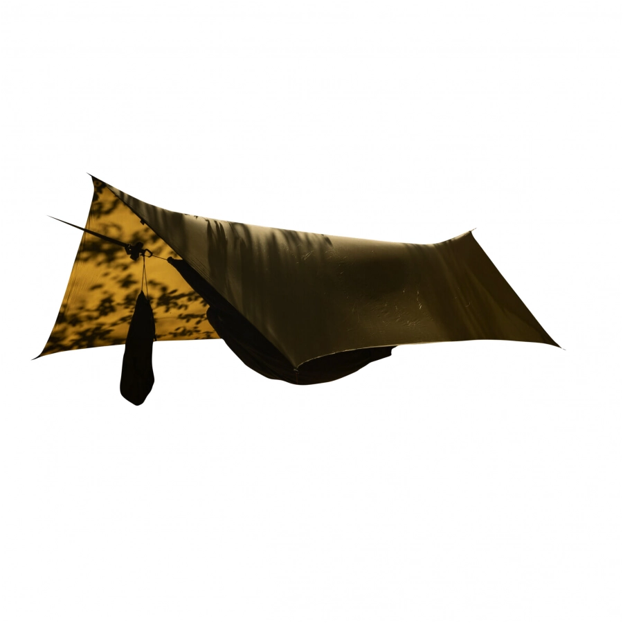 Tarp Flyhamak Sola 4x3m ciemnooliwkowy 1/6