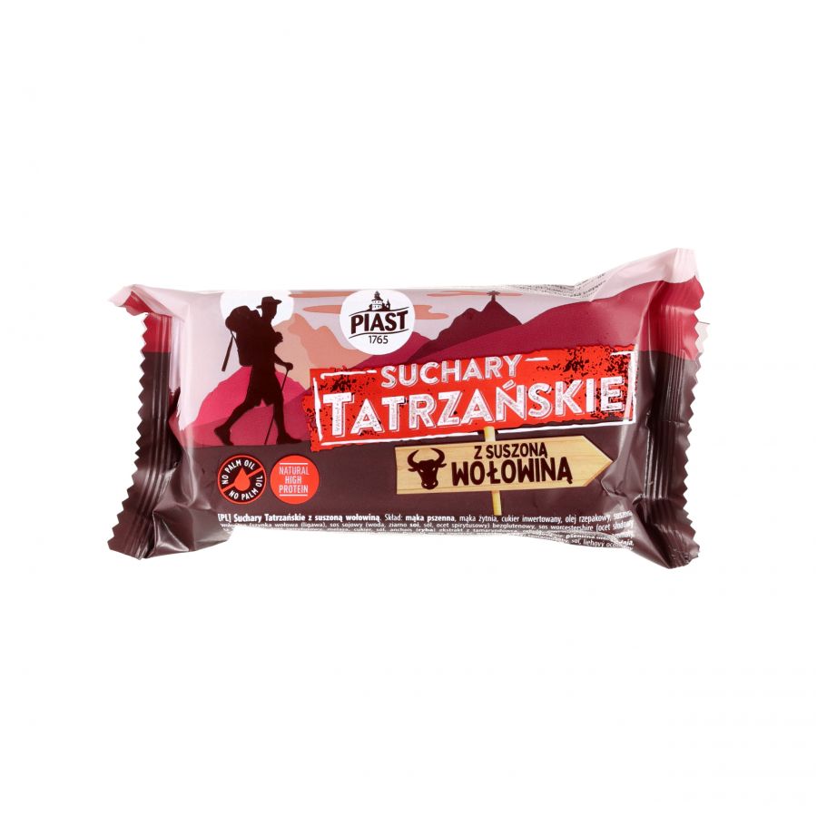 Tatra rusks with dried beef Piast 70 g 1/2