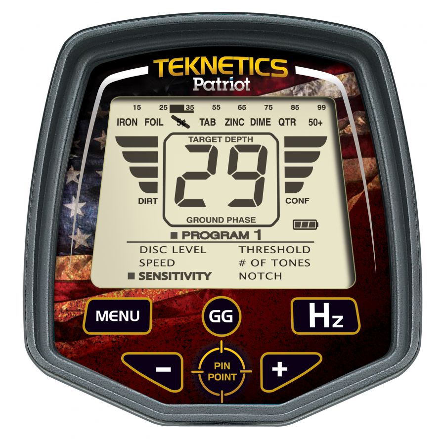 Teknetics Patriot metal detector 4/5
