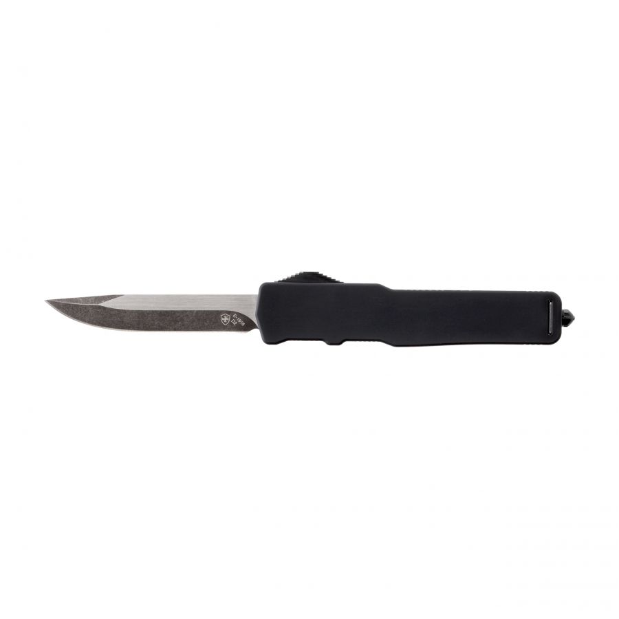 Templar Knife Excalibur Slim Black Rubber Drop. 1/5