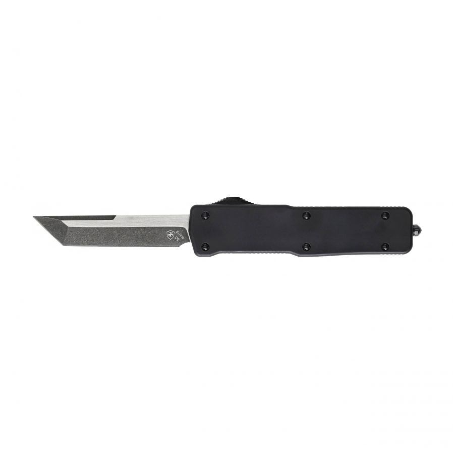 Templar Knife Large Alum Black Rubber Tanto. 1/6