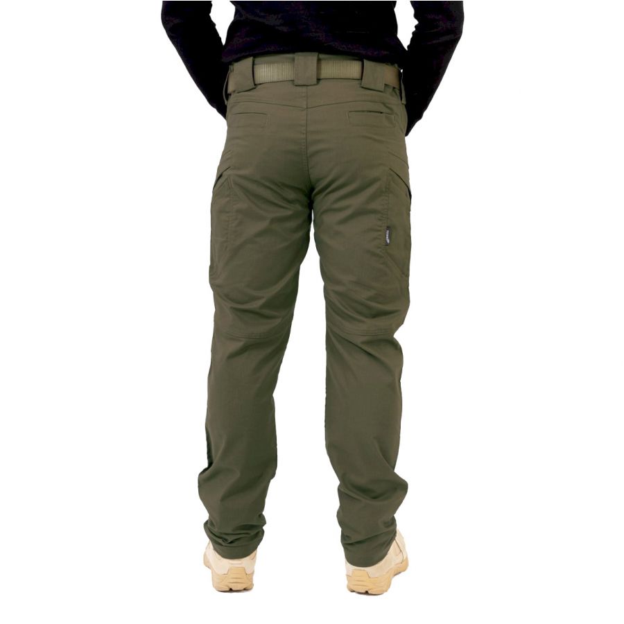 Texar Elite Pro 2.0 micro ripstop olive green pants 2/4