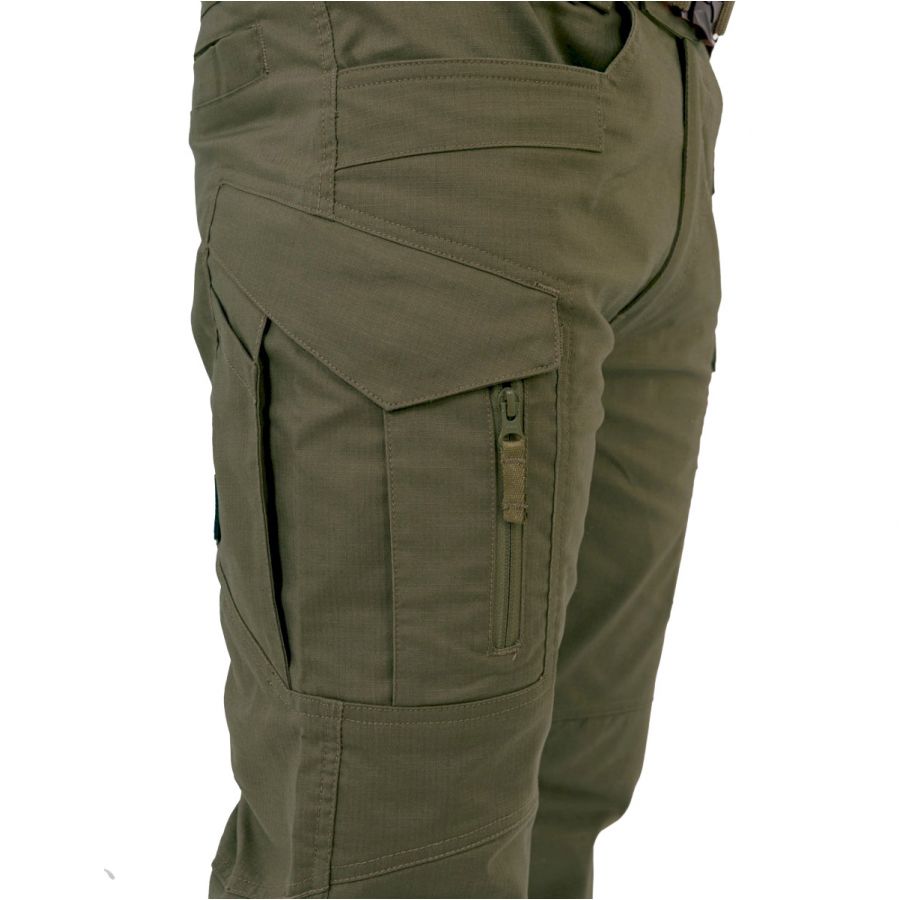 Texar Elite Pro 2.0 micro ripstop olive green pants 4/4
