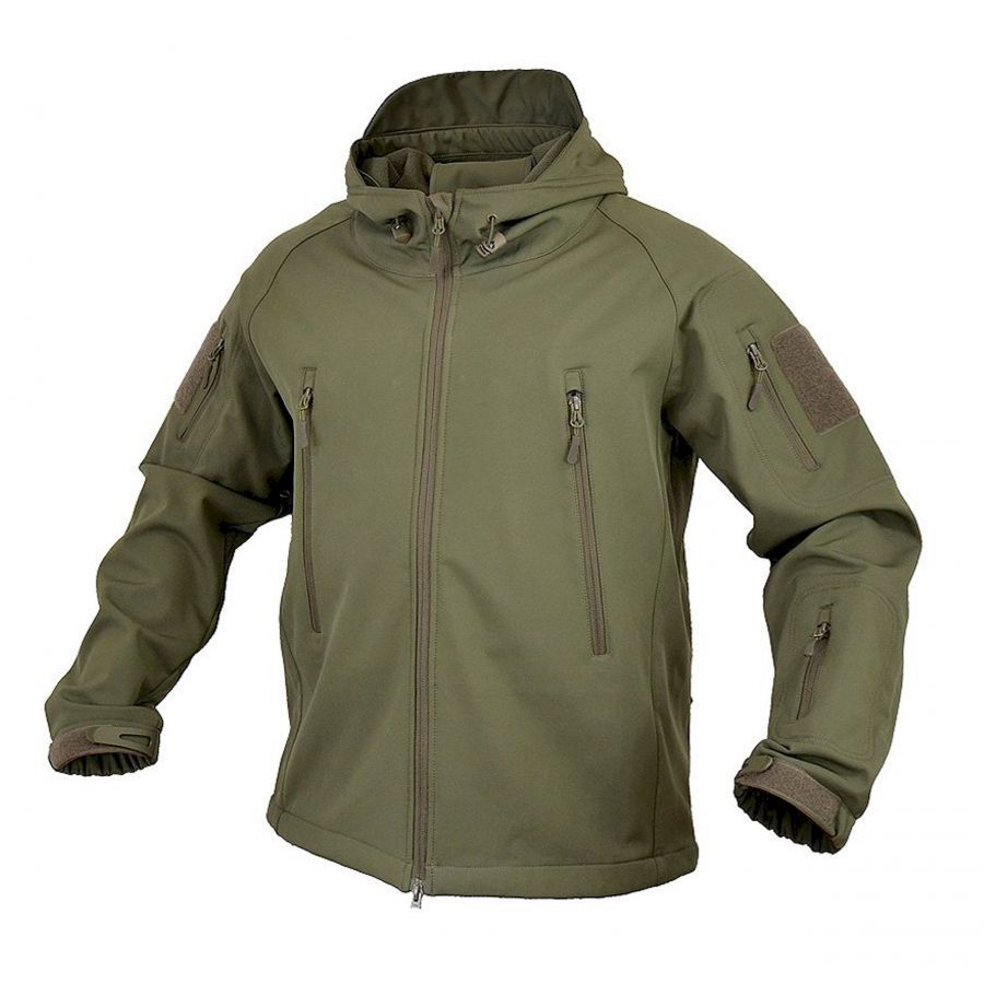 Texar Falcon Softshell men's jacket olive green 1/1