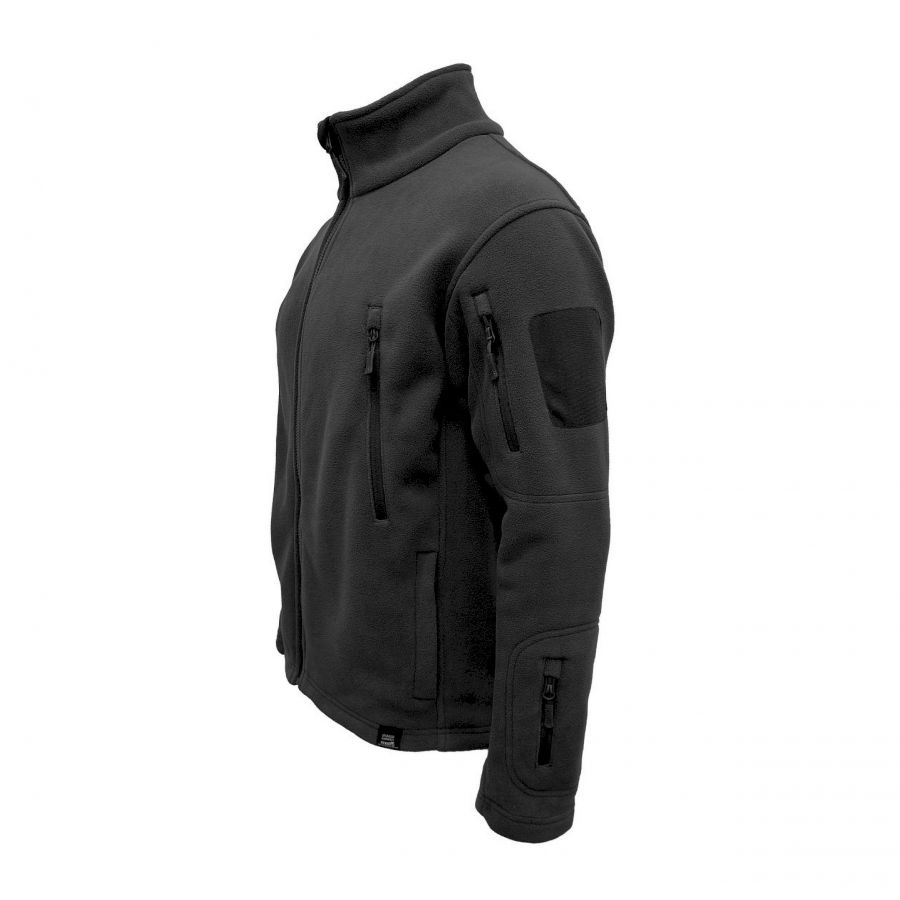 Texar men's fleece sweatshirt Aventor black 3/3