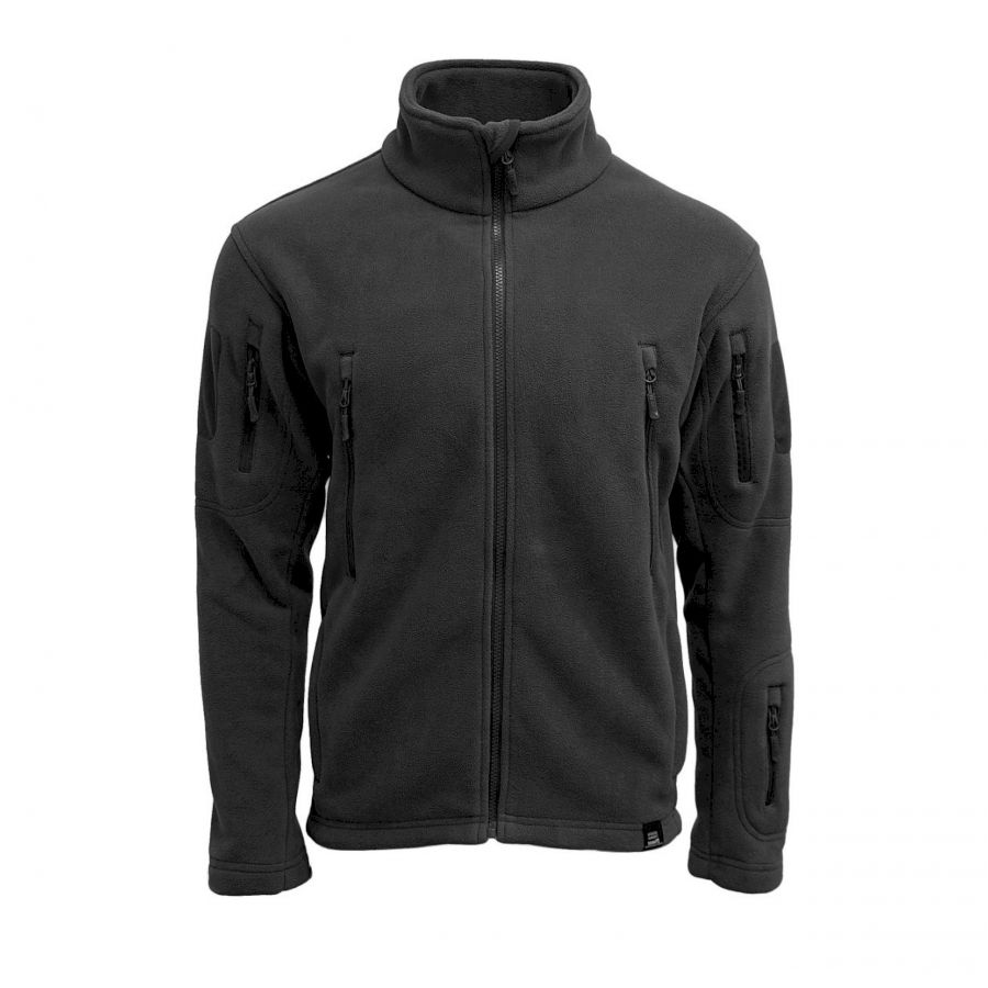 Texar men's fleece sweatshirt Aventor black 1/3