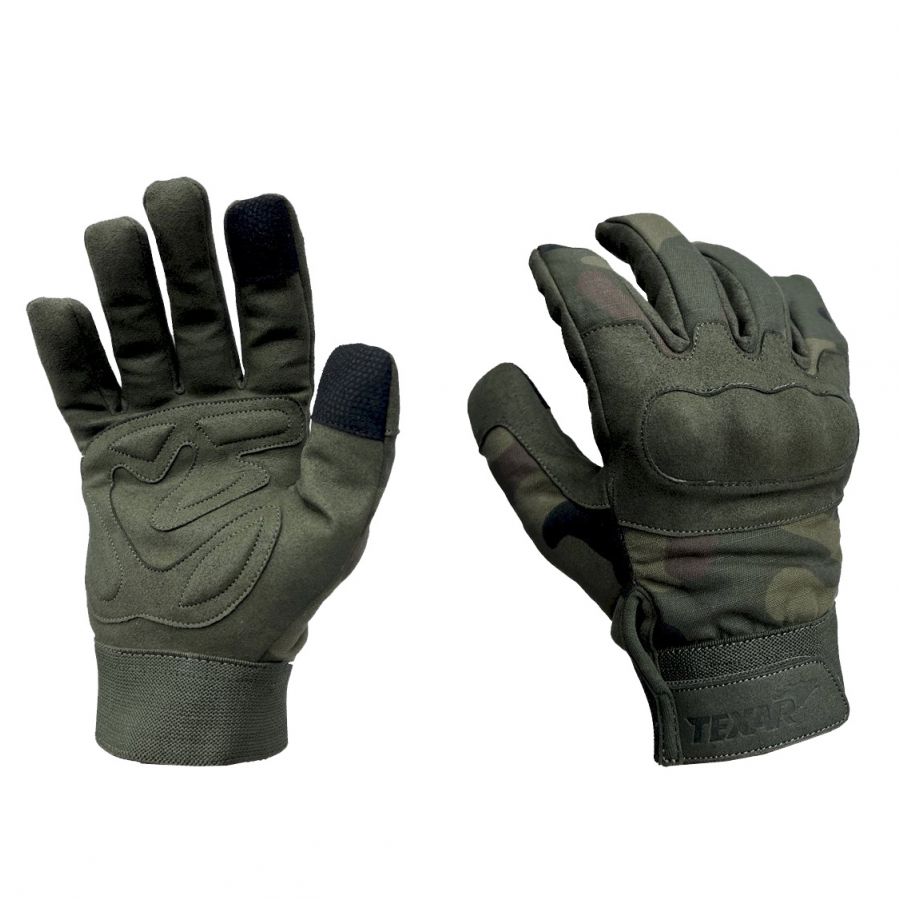 Texar tactical gloves Combat pl camouflage 1/1