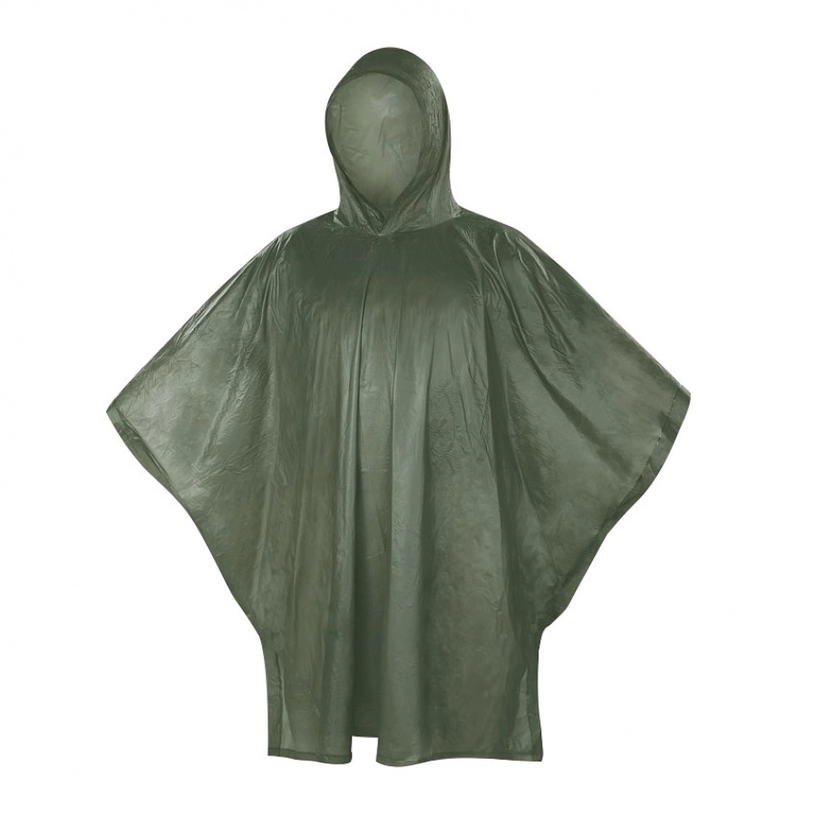 Texar vinyl olive poncho