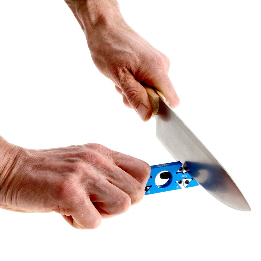 THE EDGE edcSHARP knife sharpener blue 4/5
