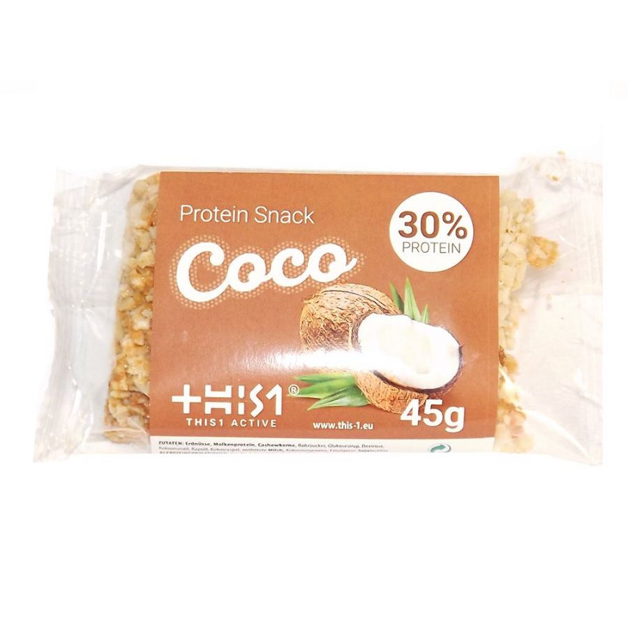 This1 coconut protein bar 45g 1/1