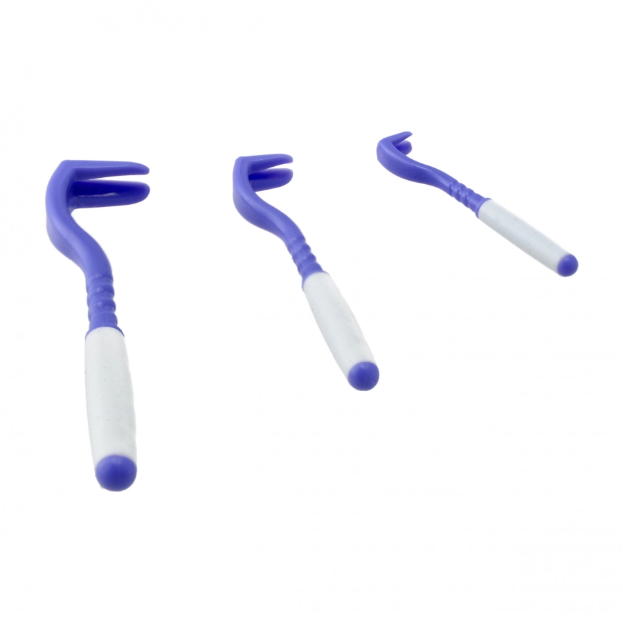 Tick Twister Clipbox Trio vial 3pcs. 3/5