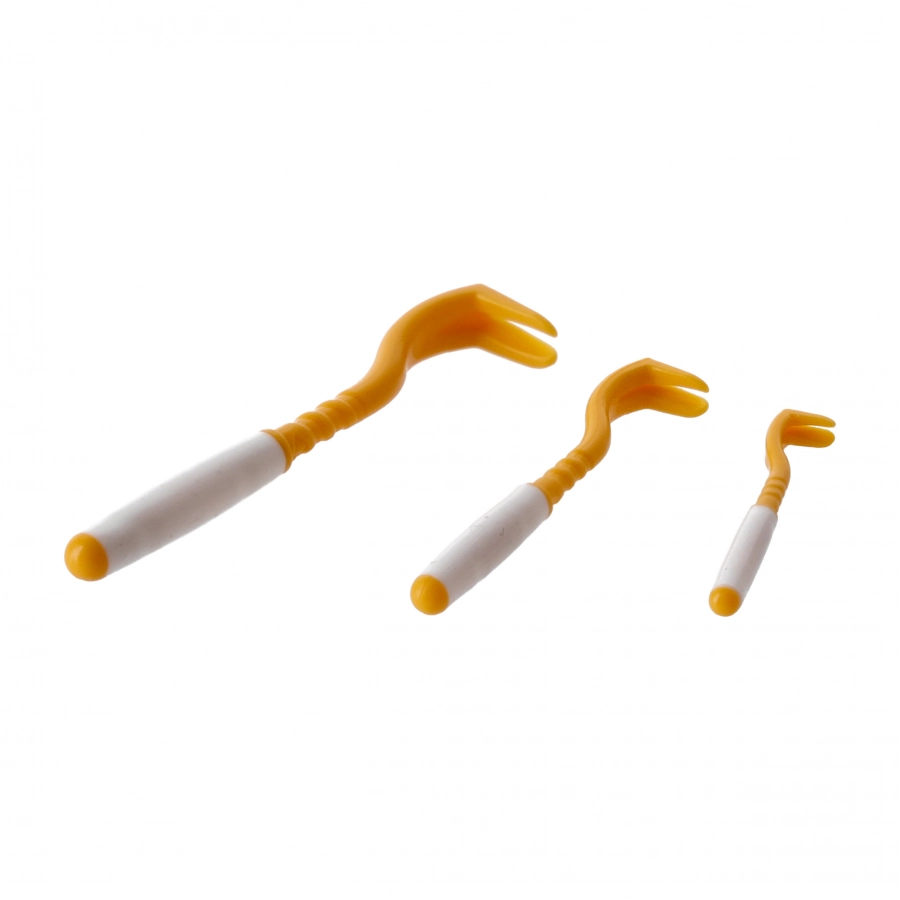 Tick Twister Clipbox Trio yellow 3pcs. 3/5