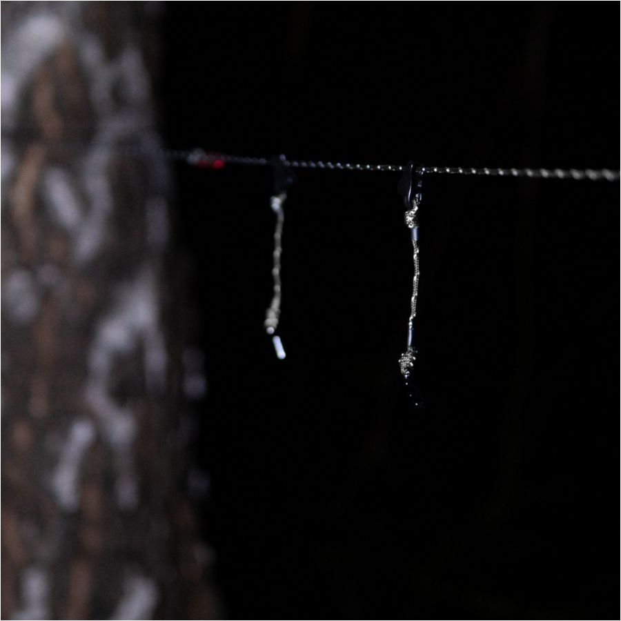 TigerWood Reflective silk black long sling 2/4