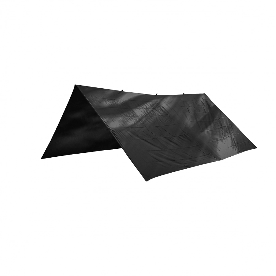 TigerWood Tarp 3 m x 2 m black 1/7