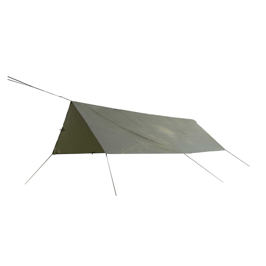 TigerWood tarp 3 m x 2 m olive green 1/4