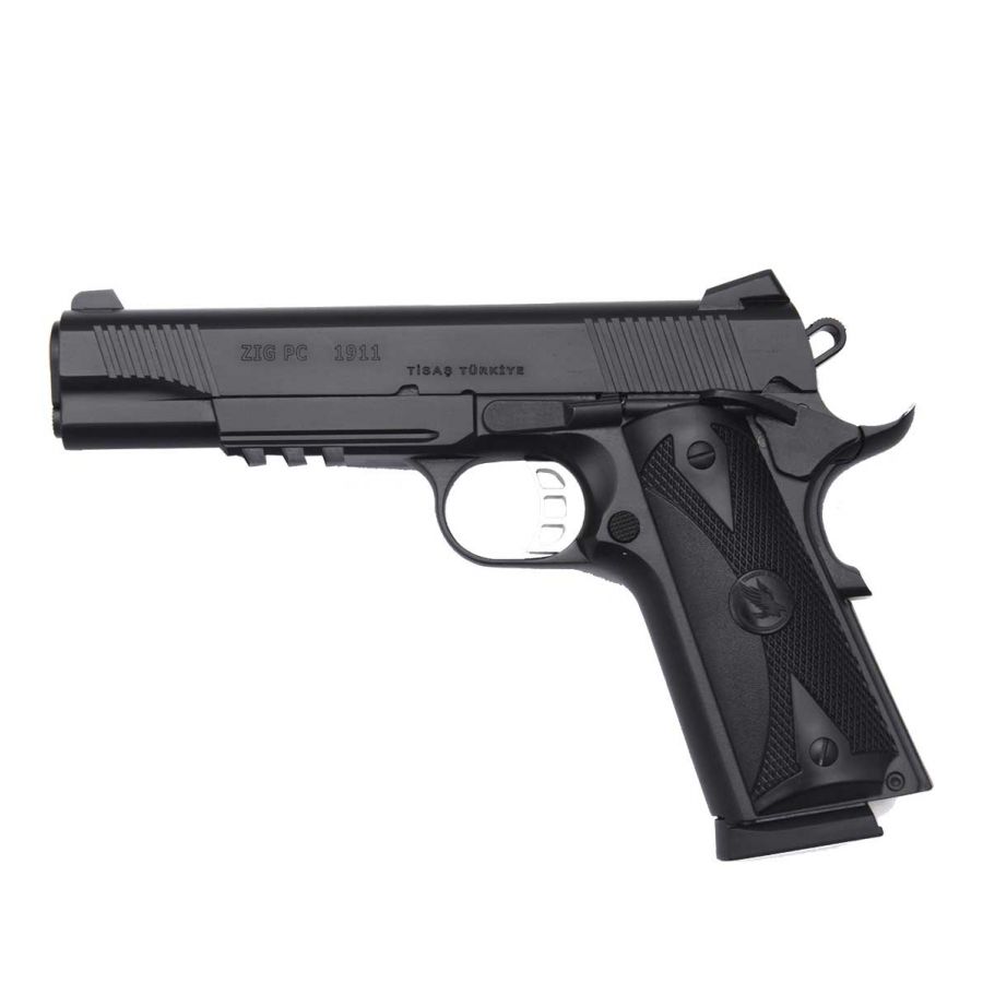 Tisas ZIG PC1911 Black cal. 45 ACP pistol 1/3