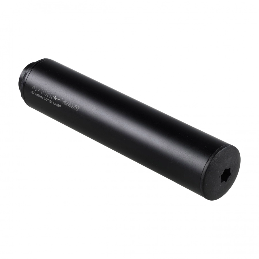 Tłumik do broni A-Tec Wave do kal. .22 LR 1/2"-28 UNEF 2/5