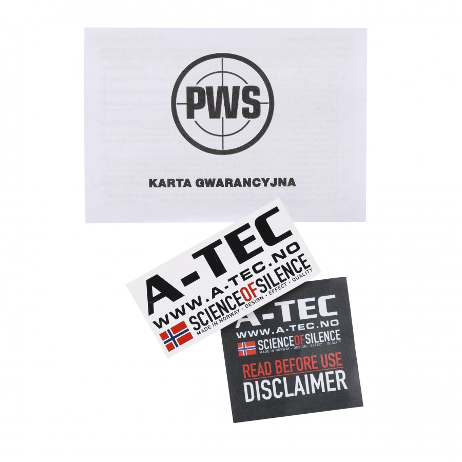 Tłumik do broni A-Tec Wave do kal. .22 LR 1/2"-28 UNEF 4/5