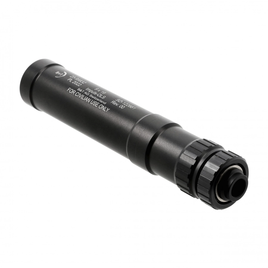Tłumik do broni B&T Impuls-OLS 9 mm 1/2x28 UNEF 2/4