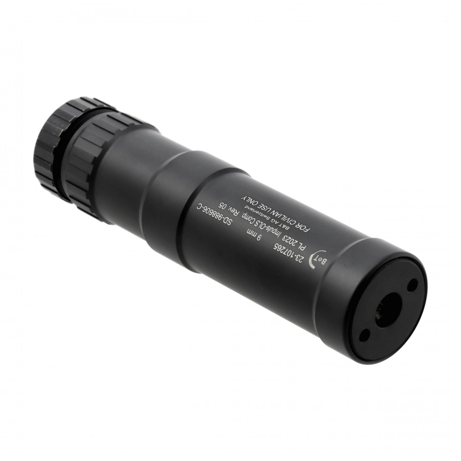 Tłumik do broni B&T Impuls-OLS Compact 9 mm 13,5x1LH 2/4