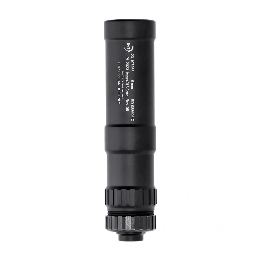 Tłumik do broni B&T Impuls-OLS Compact 9 mm 13,5x1LH 1/4