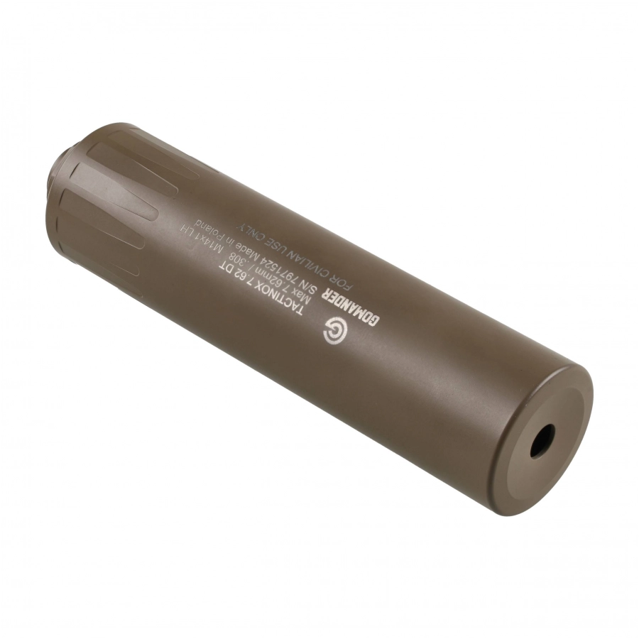 Tłumik do broni Gomander Tactinox DT 7,62 M14X1 LH FDE 2/8