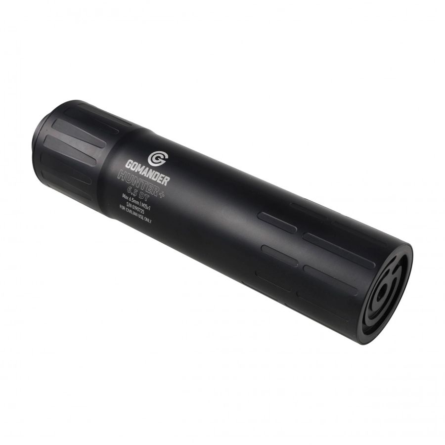 Tłumik do broni myśliwskiej Gomander Hunter 6,5 DT gen2 M15x1 czarny 2/8