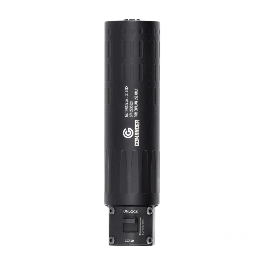 Tłumik Gomander Tactinox QD-LOCK L 5,56 M26x1,5 Czarny 1/15