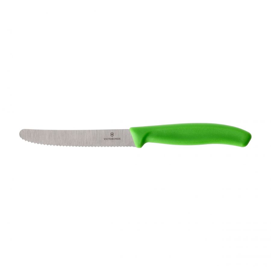 Tomato knife 6.7836.L114 (serrated 11cm green) 1/3