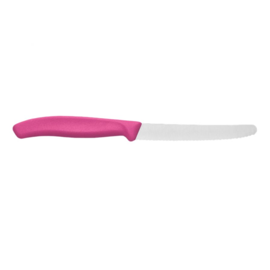 Tomato knife,serrated 11cm pink 6.7836.L115 2/2